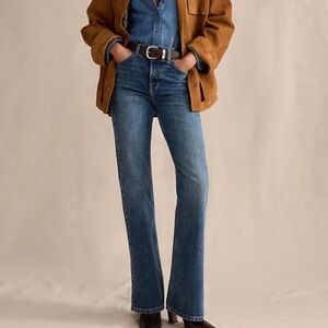 Banana Republic Contoured Boot Cut Jeans - dark wash